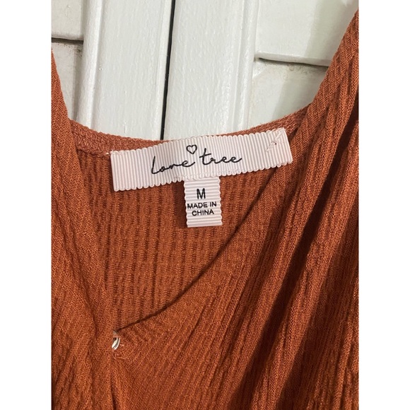 Rust Romper NWT - Picture 2 of 2
